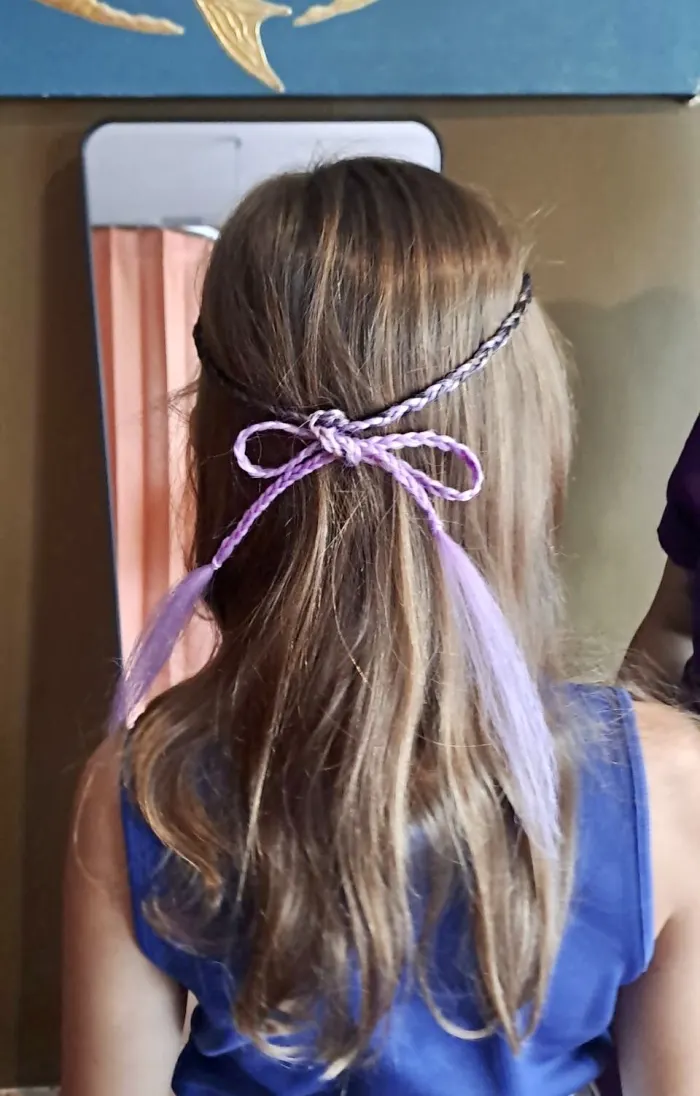 Braided Headband Bow