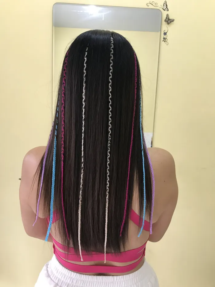 Color Accent Braids
