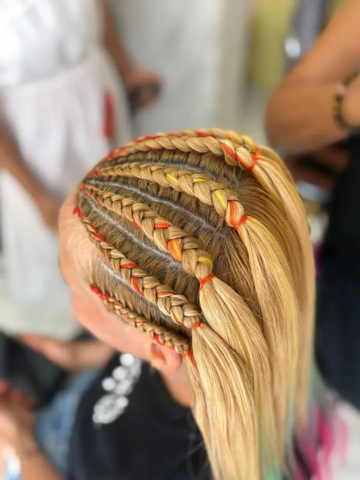 Color 8 Cornrows