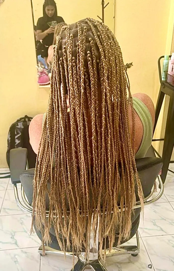 Color Box Braids